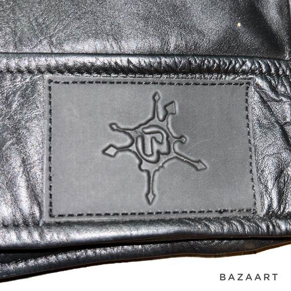 Pareidolia “Rorschach” Leather Jacket - Picture 3 of 5
